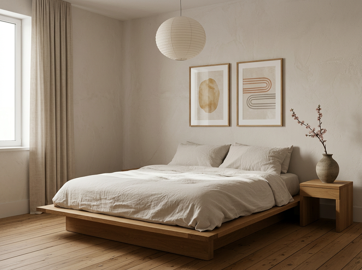 Minimalist interior example