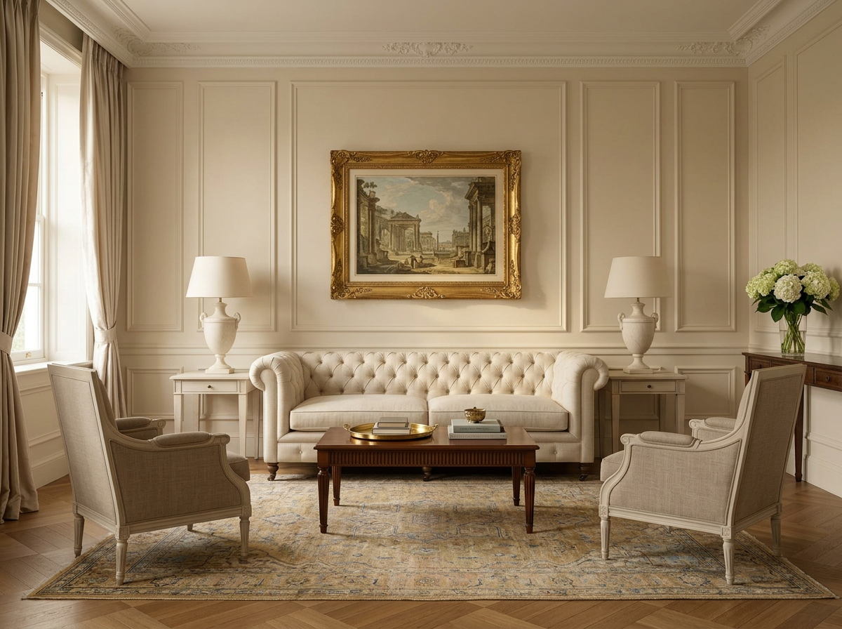 Neoclassical interior example